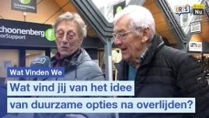 Wat vind jij van het idee van duurzame opties na overlijden?