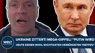 UKRAINE WAR: Mega-summit! "Vladimir Putin is set to meet arguably his most important ally today!"