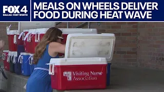 Meals on Wheels volunteers brave heat to deliver food