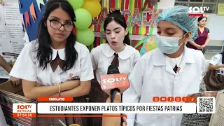 Chiclayo: Students showcase traditional dishes for Independence Day