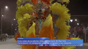 IBARRETA TUVO SU GRAN FIESTA DE CARNAVAL
