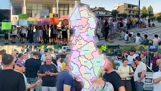 Klan News - Protesta kundër hartës së re territoriale