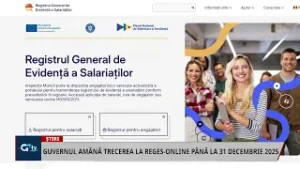 GUVERNUL AMÂNĂ TRECEREA LA REGES ONLINE PÂNĂ LA 31 DECEMBRIE 2025