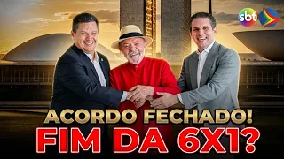 FIM DA ESCALA 6x1: Acordo de Lula com Alcolumbre e Motta destrava votação! -4k