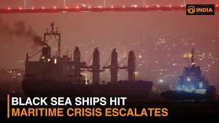 Black Sea Crisis: Russian Strikes Hit Cargo Vessels In Ukrainian Ports