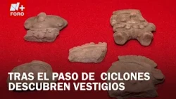 Storm surges in Colima reveal archaeological remains