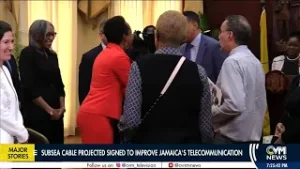 Projected Signed to Inprove Jamaica's Telecommunication : February 3, 2026
