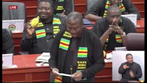 Macroeconomics na yɛbɛdi? - Afenyo-Markin reacts to the state of the nation address by Prez Mahama