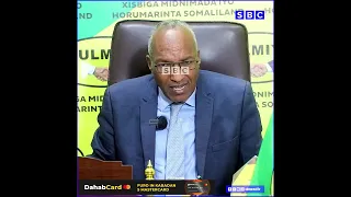 " DUFAANADA IYO DABAYLAHA DHACAYAA XISBIGA KULMIYE WAXBA MA YEELAAN...." CABDICASIIS MAXAMED SAMAALE