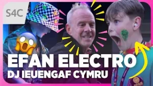 Эфан Электро: самый молодой диджей Уэльса | Самый молодой диджей Уэльса встречается со своим куми...