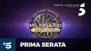 Chi vuol essere milionario - Il torneo - Domenica 1 marzo, in prima serata su Canale 5