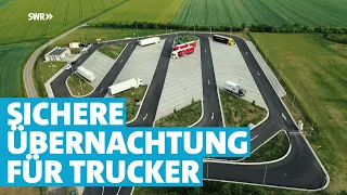 Neuer Parkplatz für LKW-Fahrer: Übernachten wie im Hochsicherheits-Trakt
