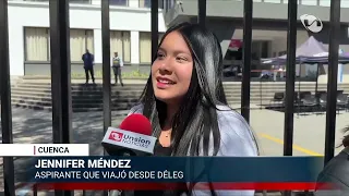 University of Cuenca entrance exam begins with absences on the first day