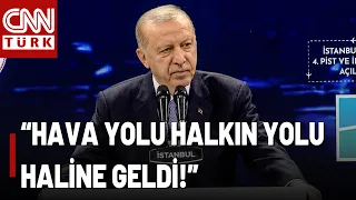 🚨Erdoğan'dan İstanbul Havalimanı'ndan Net Mesajlar: "Aktif Havalimanı Sayımızı 60'a Çıkaracağız"