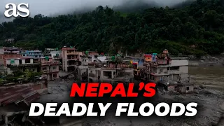 Nepal’s DEADLY FLOODS leave scenes of TOTAL DEVASTATION in SHOCKING AFTERMATH