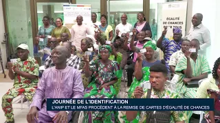 Identity Day: ANIP and MFAS Distribute Equal Opportunity Cards