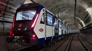 Night tests of the driverless Madrid Metro trains