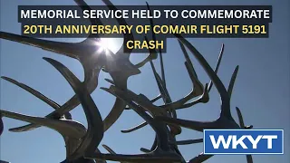 Memorial service held to commemorate 20th anniversary of Comair Flight 5191 crash