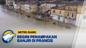 Badai Nils & Banjir Ekstrem Menerjang Prancis | Metro Siang