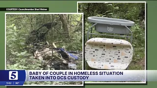 Nashville police find baby in homeless encampment during welfare check