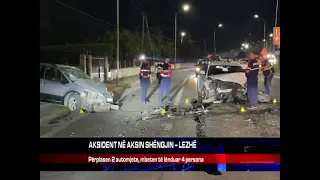 AKSIDENT NË AKSIN SHËNGJIN – LEZHË