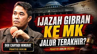 Why Must the Gibran Diploma Lawsuit Go to the Constitutional Court? Legal Practitioner Reveals th...