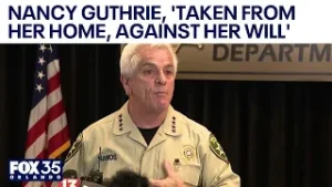 Nancy Guthrie was 'taken from her home, against her will'