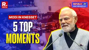 PM Modi at Knesset: Top 5 Unmissable Moments at Israeli Parliament | Benjamin Netanyahu