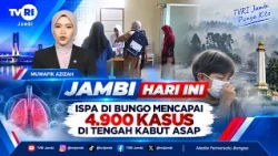 JAMBI TODAY | ARI Cases in Bungo Reach 4,900 Amid Haze#TVRIJambi