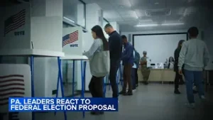 Pennsylvania officials rejecting Trump's call to nationalize elections