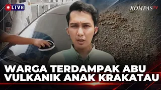 2 Regencies in Lampung Hit by Anak Krakatau Volcanic Ash, Residents Complain of Eye Irritation an...
