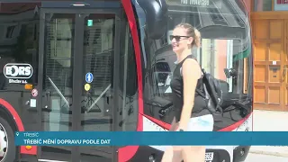 TŘEBÍČ MĚNÍ DOPRAVU PODLE DAT