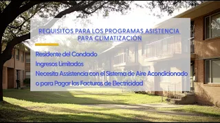 Programas de Asistencia para Climatización del Condado de Fairfax PSA