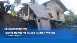 Banjir Bandang Rusak Rumah Warga