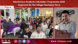 Meritorious Students Felicitation Programme 2026 Organised By The Village Panchayat Parra
