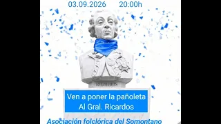 Placing the Festival Scarf on the Statue of General Ricardos 2026