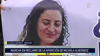 March in Córdoba for the disappearance of Micaela Albornoz