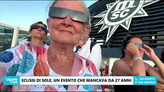Solar eclipse, from Ibiza with astrophysicist Patrizia Caraveo (President of the Italian Astronom...