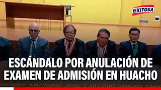 🔴🔵 Las autoridades se manifestaron sobre las denuncias en el proceso de admisión de la UNJFSC