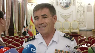 Nogueroles explains the key aspects of the training to be provided by the National Police to the ...