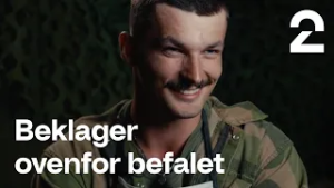 Her sier han unnskyld til befalet i «Kompani Lauritzen»