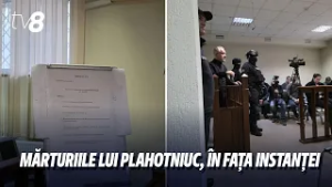 Cu flipchart și scheme: Vladimir Plahotniuc depune mărturii în instanță