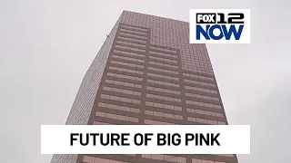 New owner's plans for 'Big Pink' in downtown Portland: Observation deck on top?