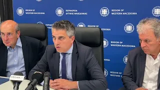 ΣΥΝΕΝΤΕΥΞΗ ΤΥΠΟΥ 7 ΥΠΟΥΡΓΩΝ ΑΠΟ ΚΟΖΑΝΗ ΓΙΑ ΤΗΝ ΑΠΟΛΙΓΝΙΤΟΠΟΙΗΣΗ ΚΑΙ ΕΠΕΝΔΥΣΕΙΣ ΣΤΗ ΔΥΤΙΚΗ ΜΑΚΕΟΔΝΙΑ