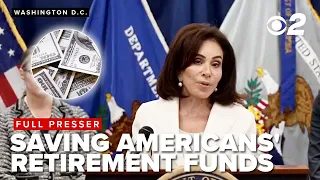 FULL: Pirro announces DOJ takedown of Chinese scam network targeting Americans' retirement accounts