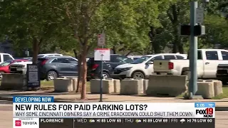 Small parking lot owners say Cincinnati crime ordinance could break them