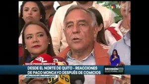 Paco Moncayo: "Hicimos una gran propuesta al país"