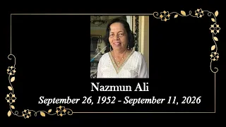Death Announcement - Nazmun Ali