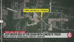 1 dead after concrete truck crash in Lockport