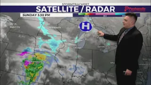 Messy start to Monday, warmer temperatures for next week